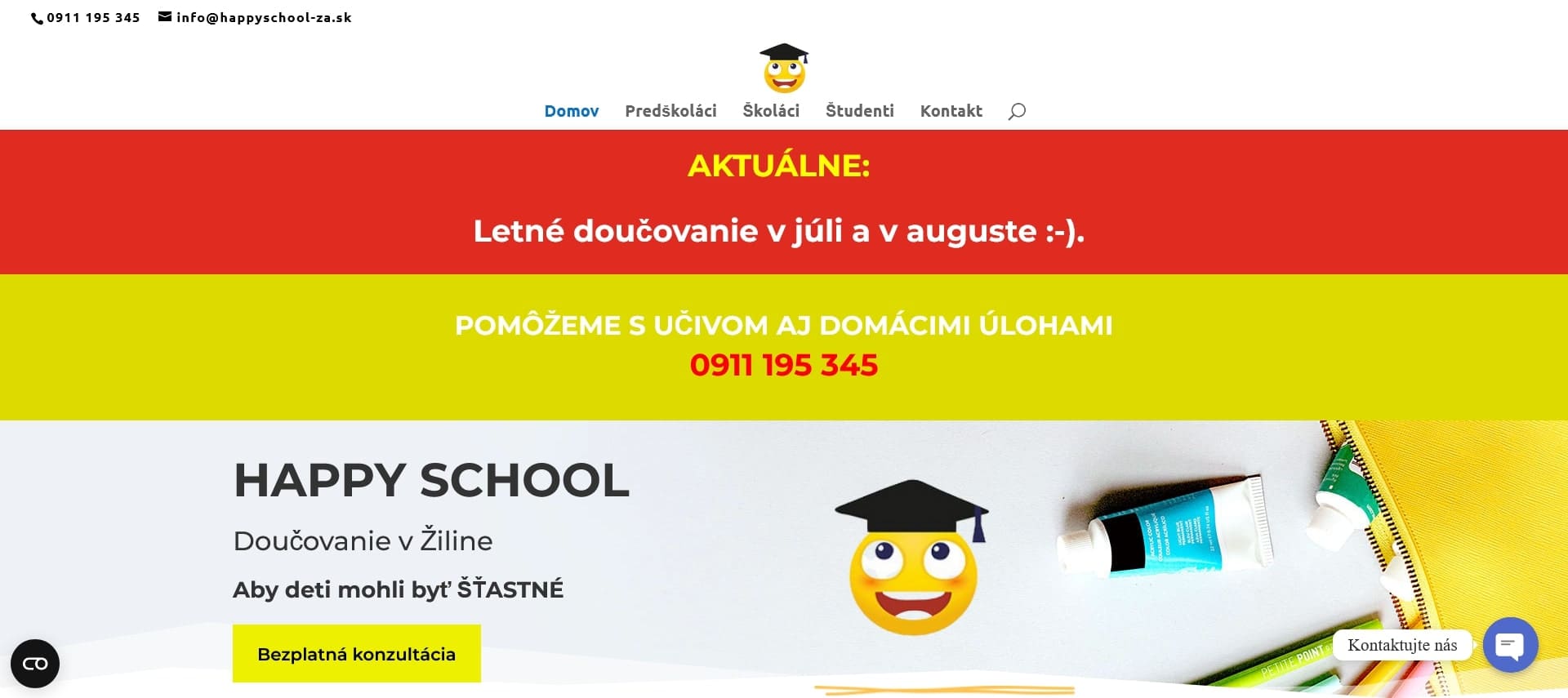 Doučovanie v Žiline_Happy school_ www.happyschool-za.sk_martina novakova